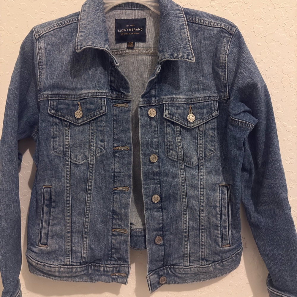 Lucky Brand Classic Blue Jean Jacket